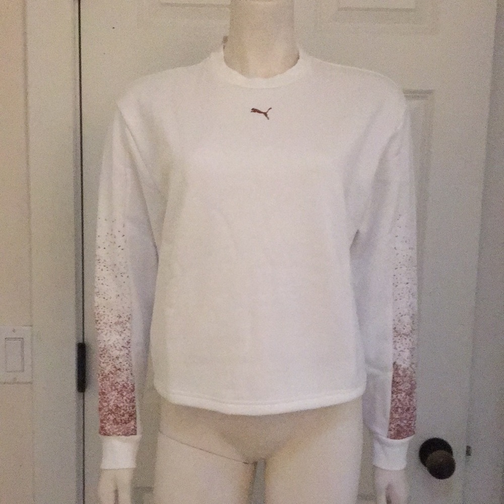 Puma Crew Athleisure Sweatshirt, NWT!